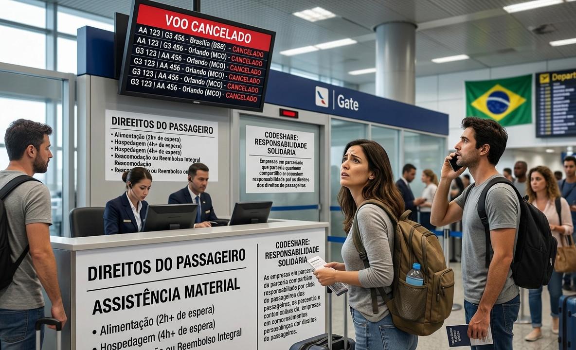Direitos do Passageiro - Cancelamento de Voo