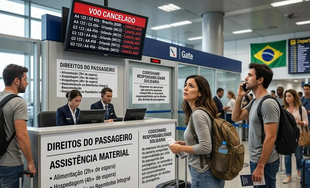 Direitos do Passageiro - Cancelamento de Voo